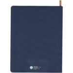Nomumi A4 portfolio – Navy back view