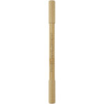 Samambu bamboo duo pen (black ink) – Natural with logo
