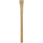 Seniko bamboo inkless pen – Natural with logo