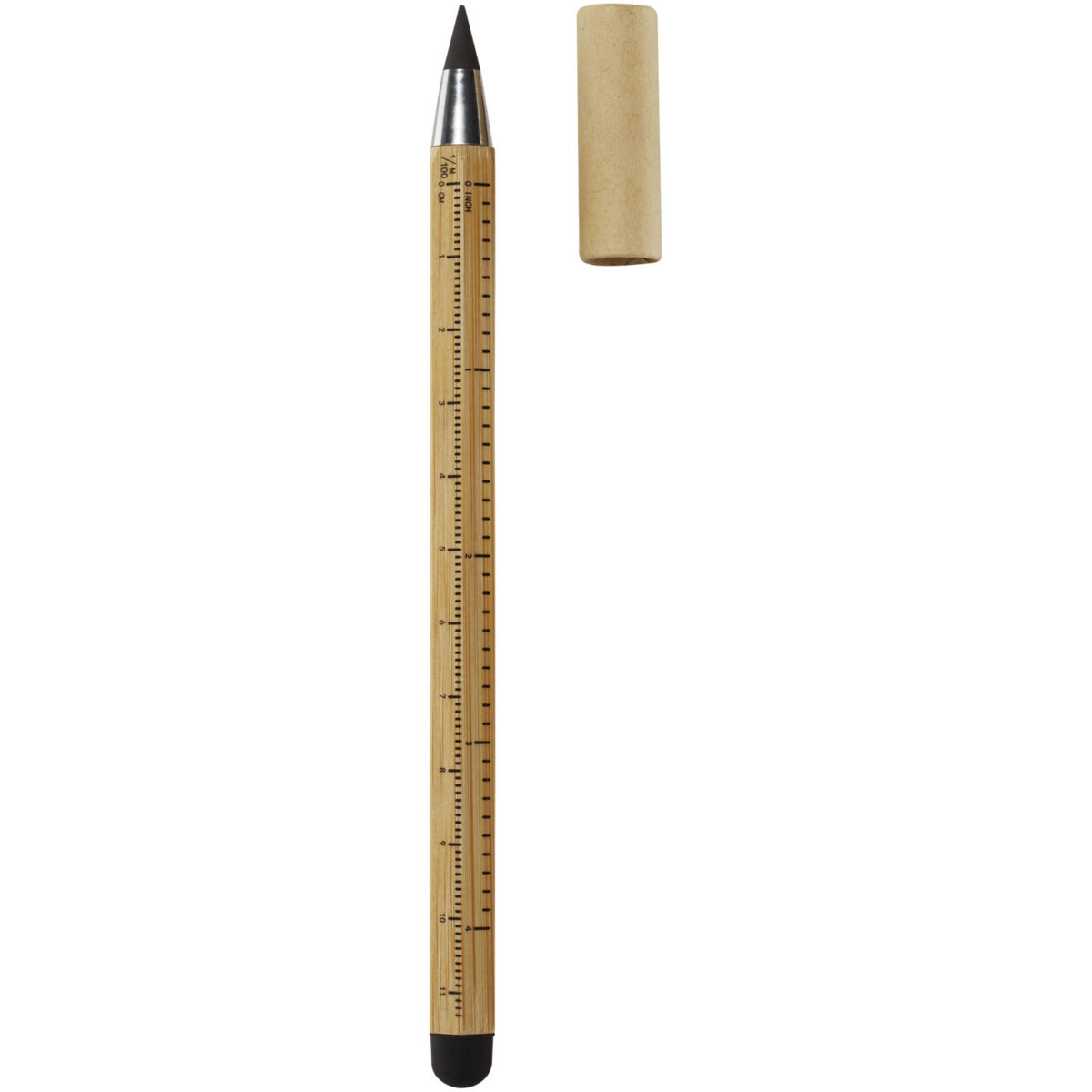 Mezuri bamboo inkless pen – Natural front view