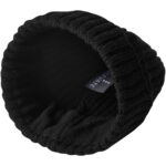 Spire beanie – Solid black extra view