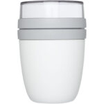 Mepal Ellipse lunch pot – White front view