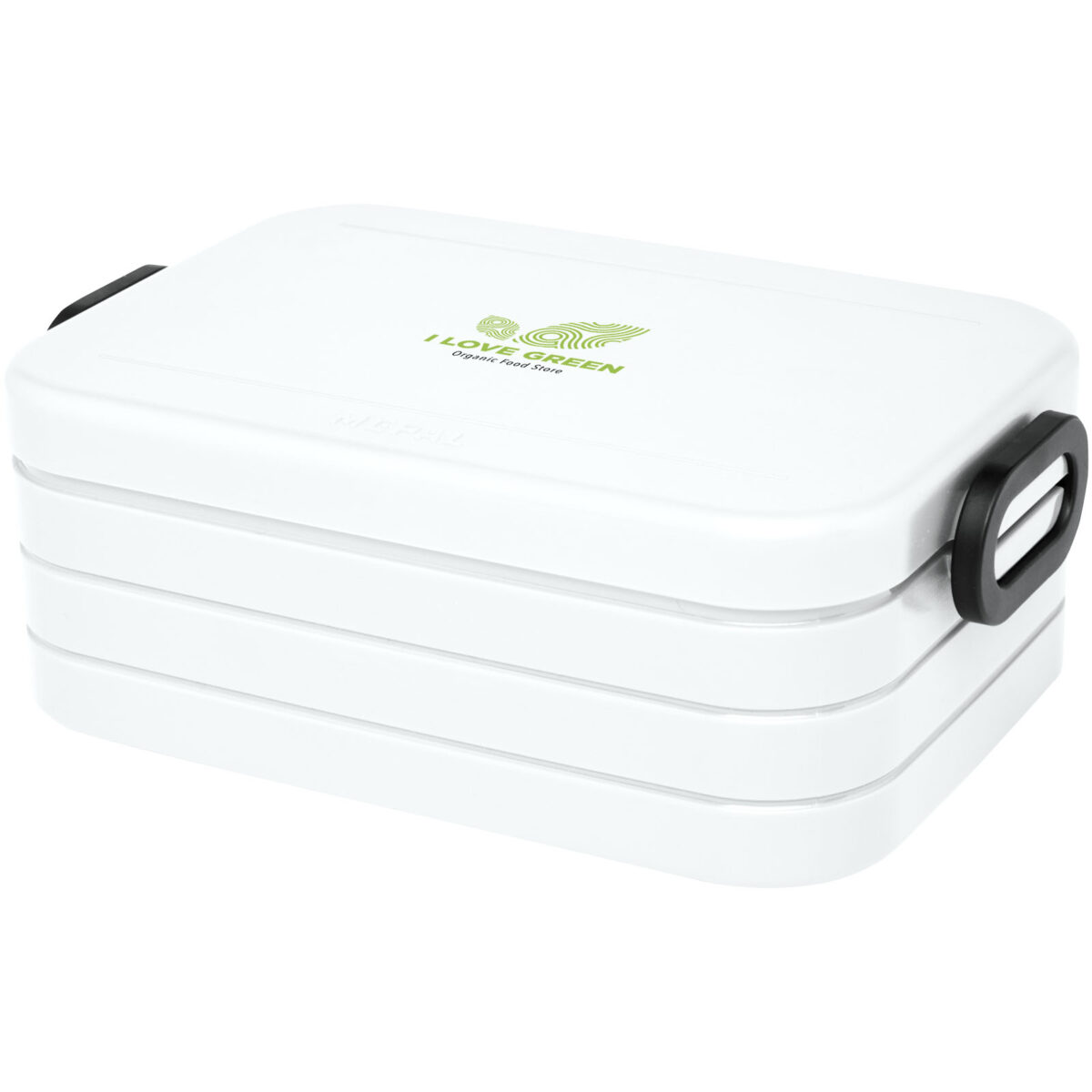 Mepal Take-a-break lunch box midi – White with logo