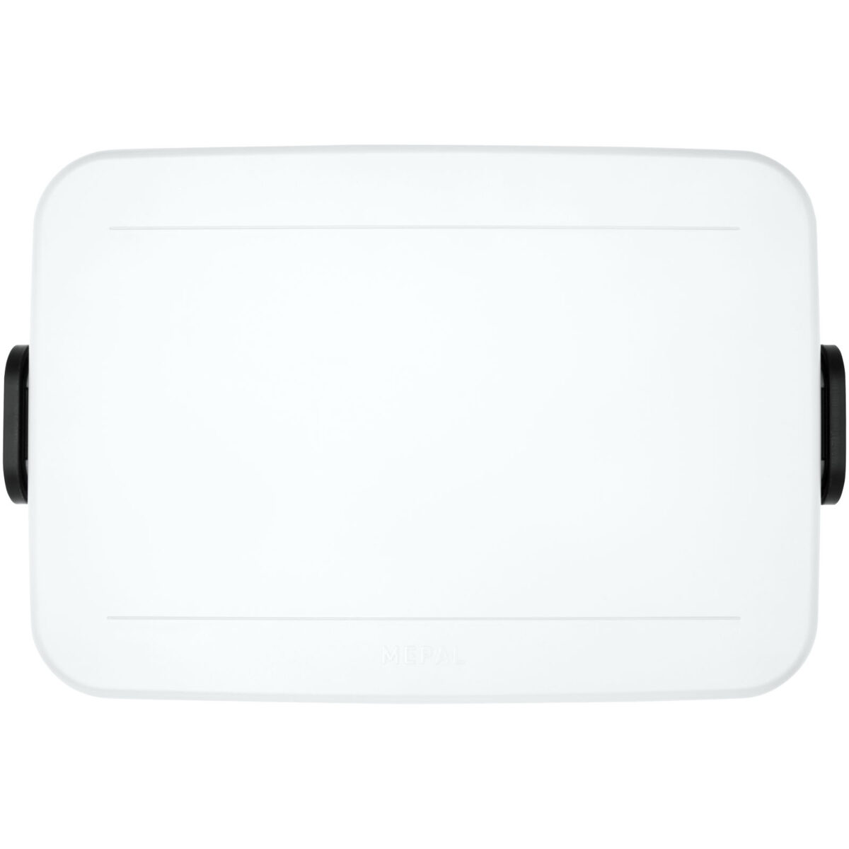 Mepal Take-a-break lunch box large – White front view