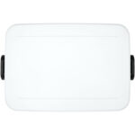 Mepal Take-a-break lunch box large – White front view