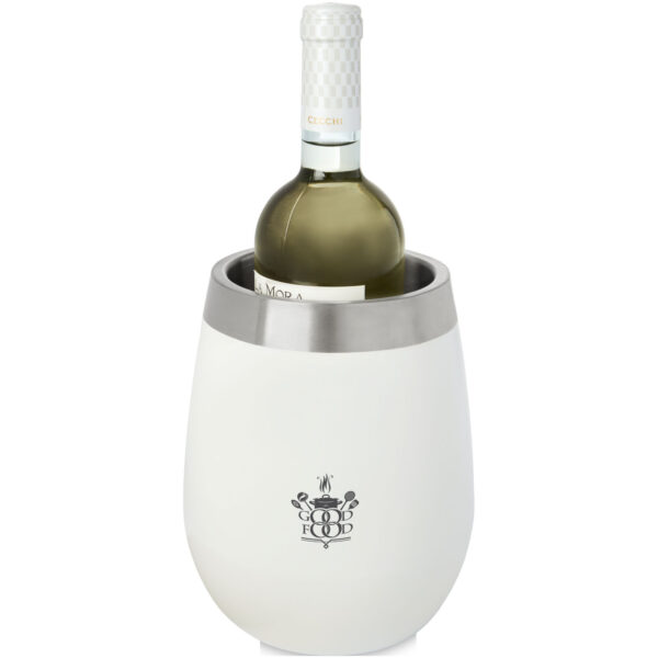 Tromso wine cooler – White with logo