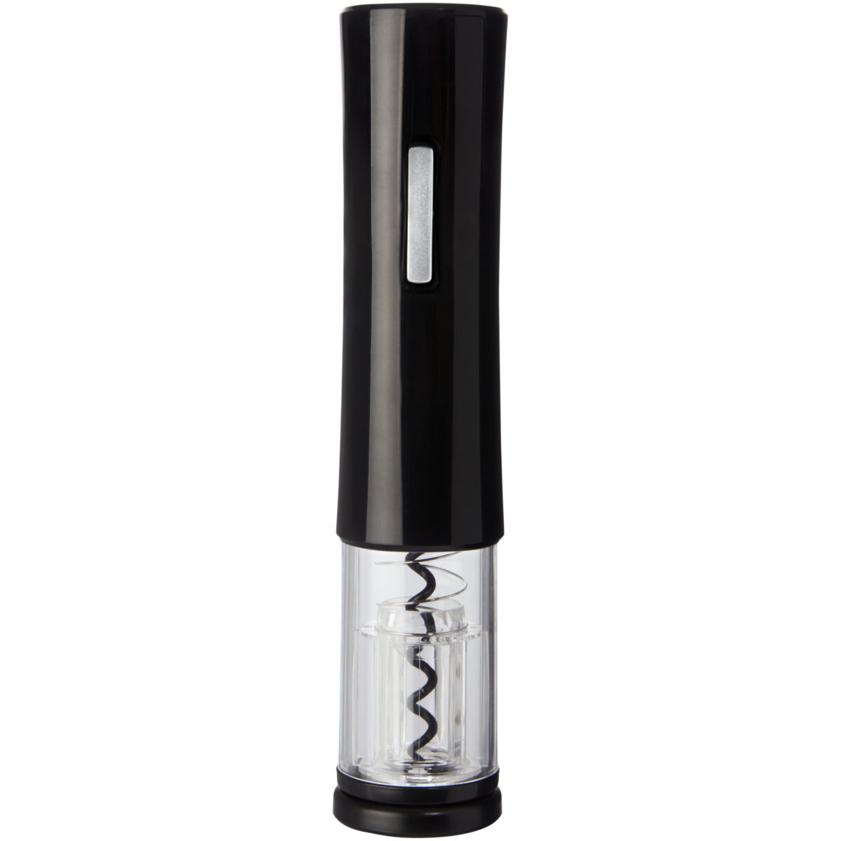 Chabli electric wine opener – Solid black front view