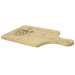 Quimet bamboo cutting board – Natural with logo