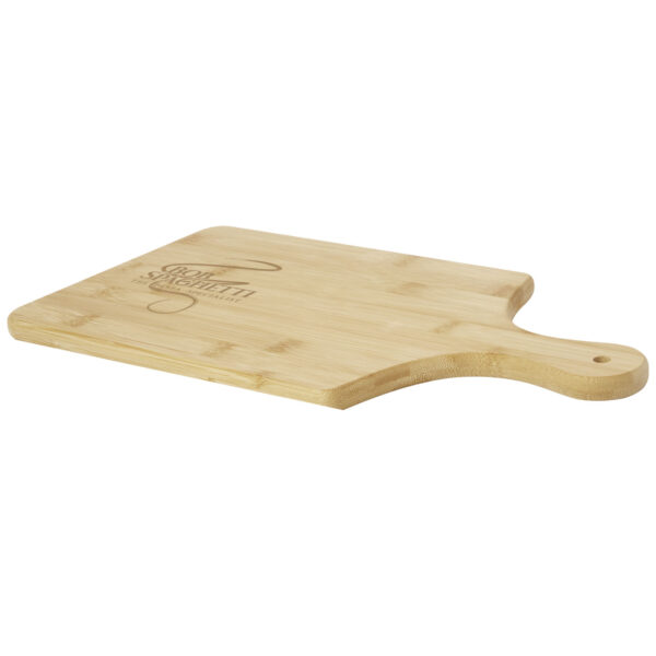 Baron bamboo cutting board – Natural with logo