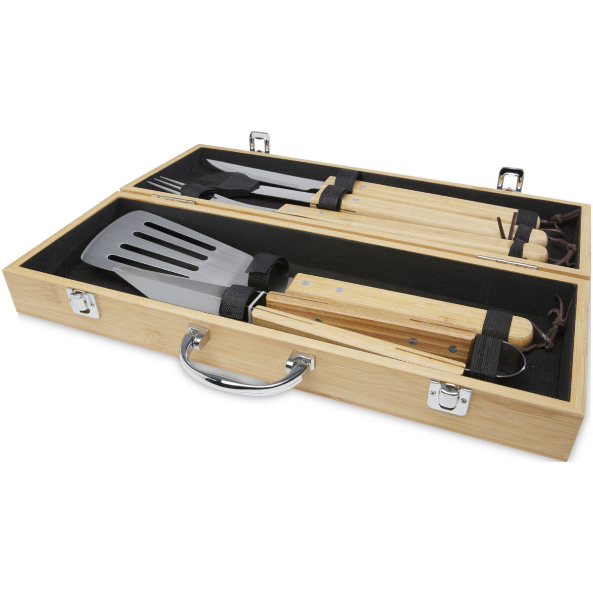 Churras 5-piece BBQ set – Natural extra view