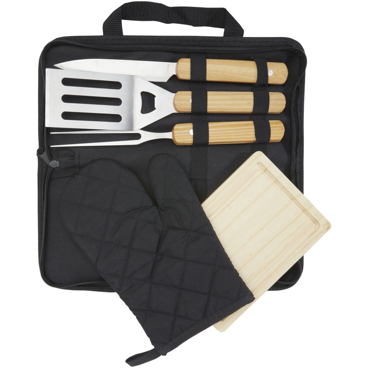 Gratar 5-piece BBQ set – Natural extra view