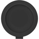 Mepal Cirqula 1250 ml multi bowl – Solid black front view