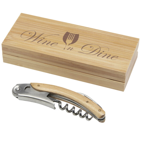 Carmenier waitress knife – Natural with logo
