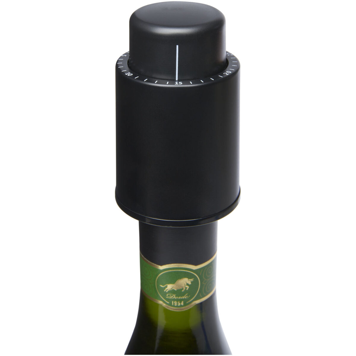 Sangio wine stopper – Solid black extra view