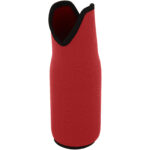 Noun recycled neoprene wine sleeve holder – Red extra view