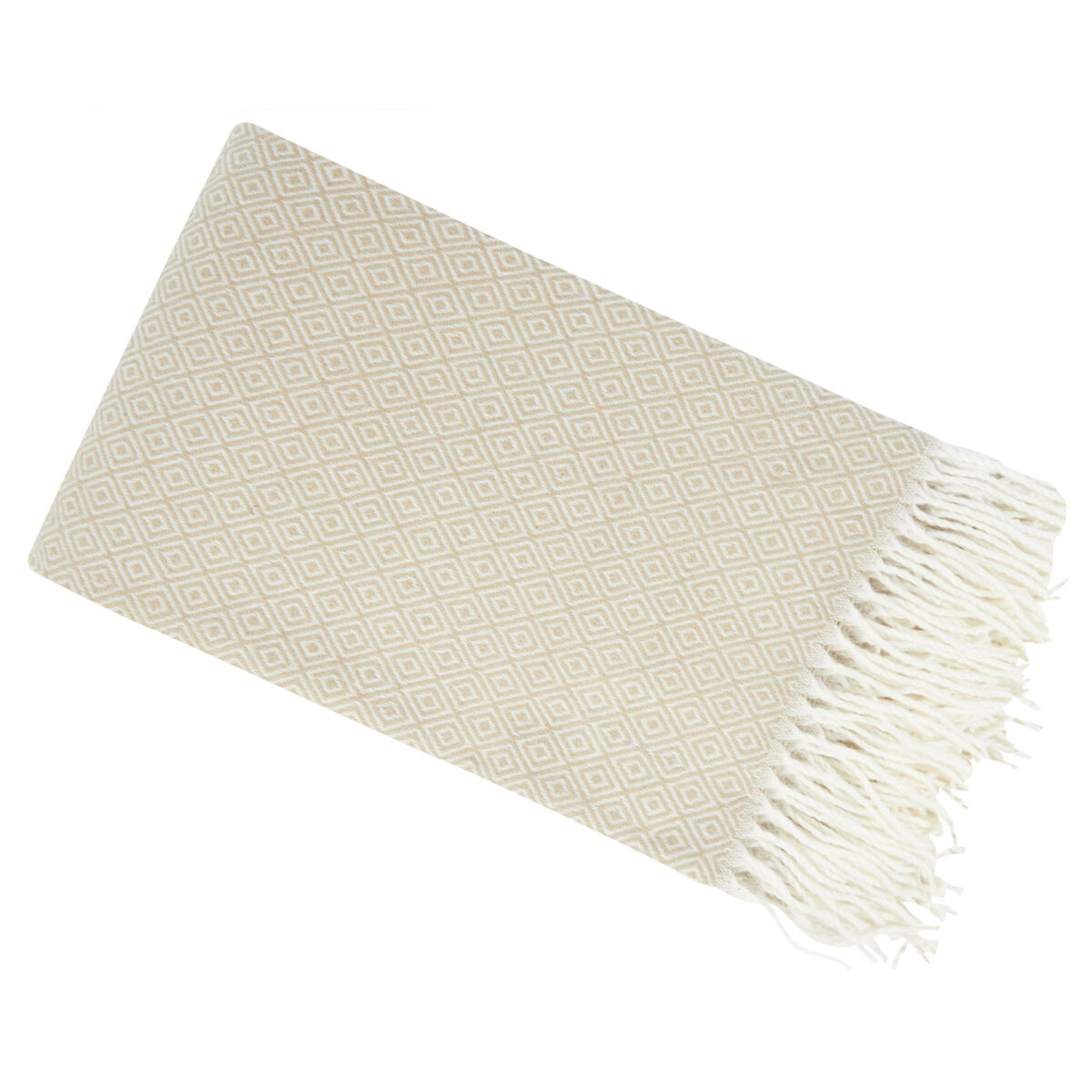 Zinnia summer blanket – Beige extra view