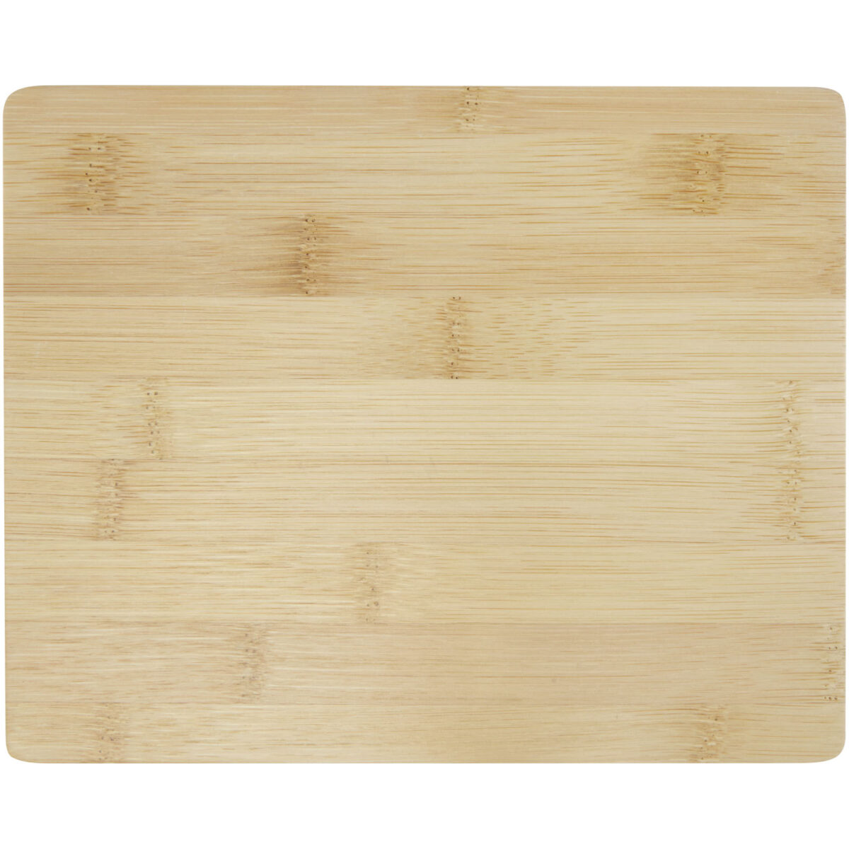 Ement bamboo cheese board and tools – Natural front view