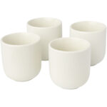 Male 4-piece 90 ml espresso cup – White extra view