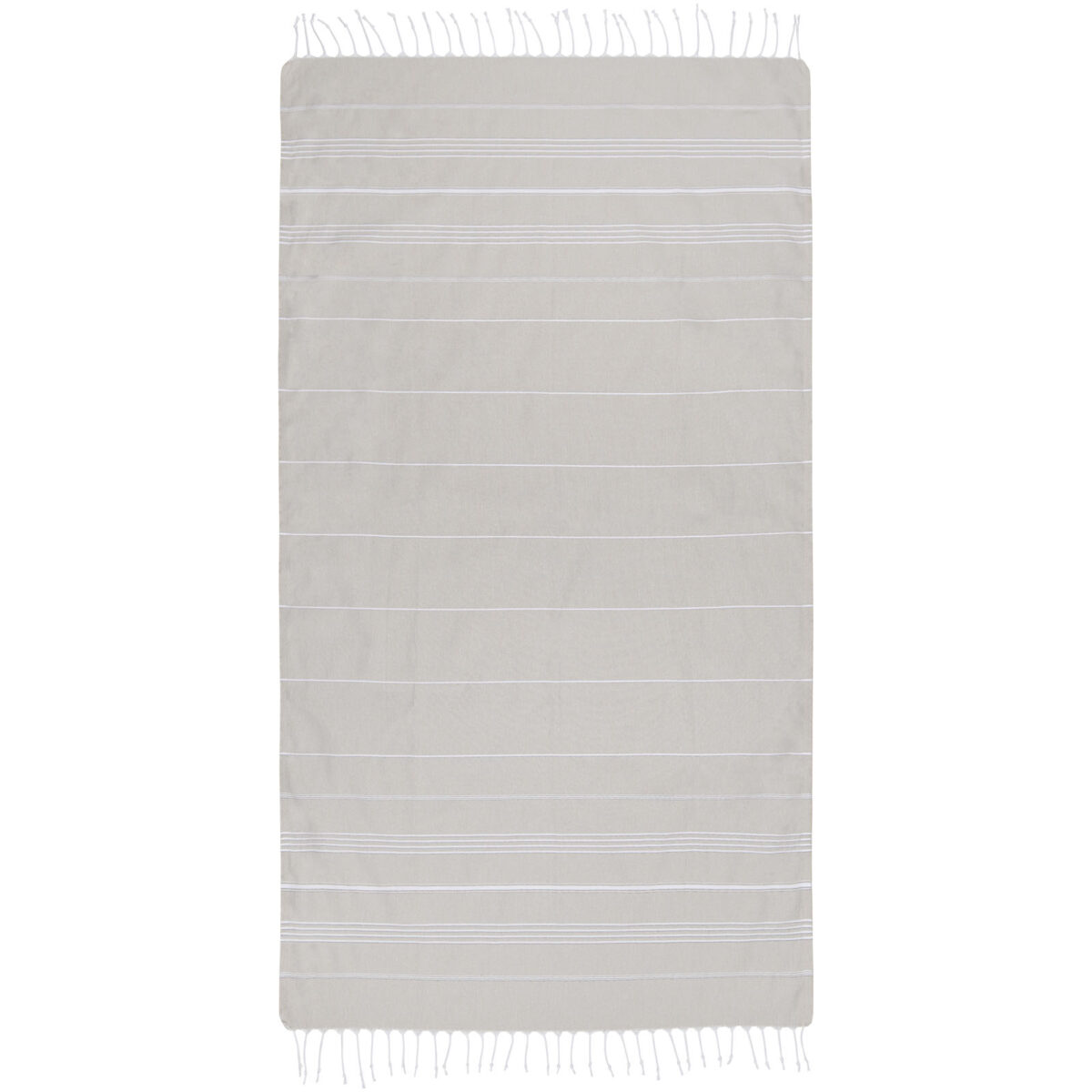 Anna 150 g/m² hammam cotton towel 100x180 cm – Beige front view