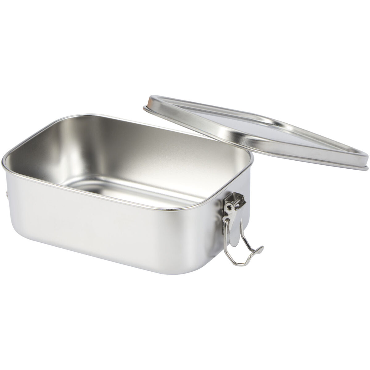 Titan recycled stainless steel lunch box – Silver extra view