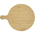 Delys bamboo cutting board – Natural back view