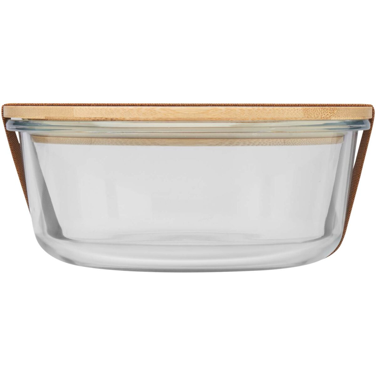Vista 750 ml salad bowl – Natural front view