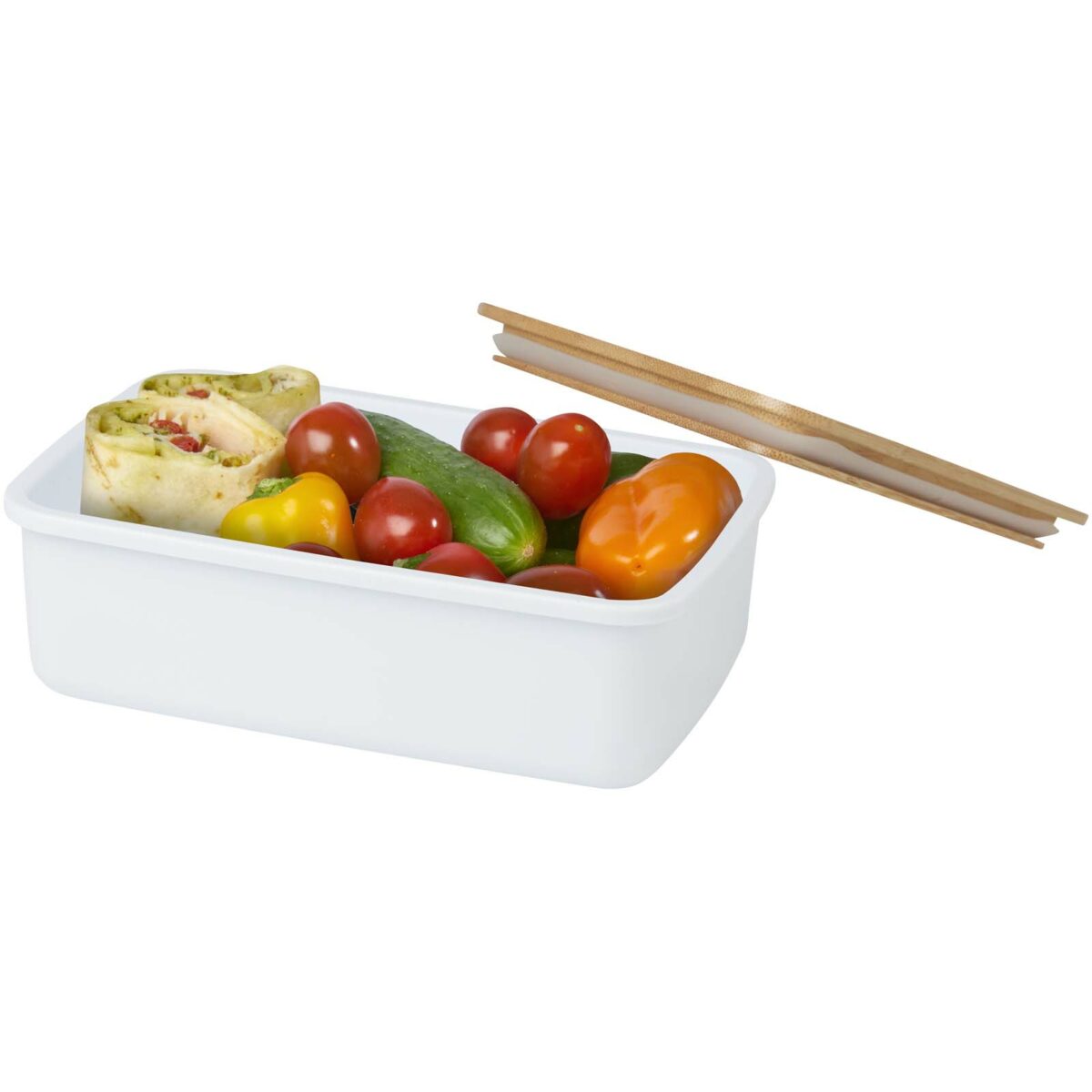 Mangi 500 ml lunch box – White extra view
