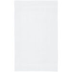 Evelyn 450 g/m² cotton towel 100x180 cm – White front view