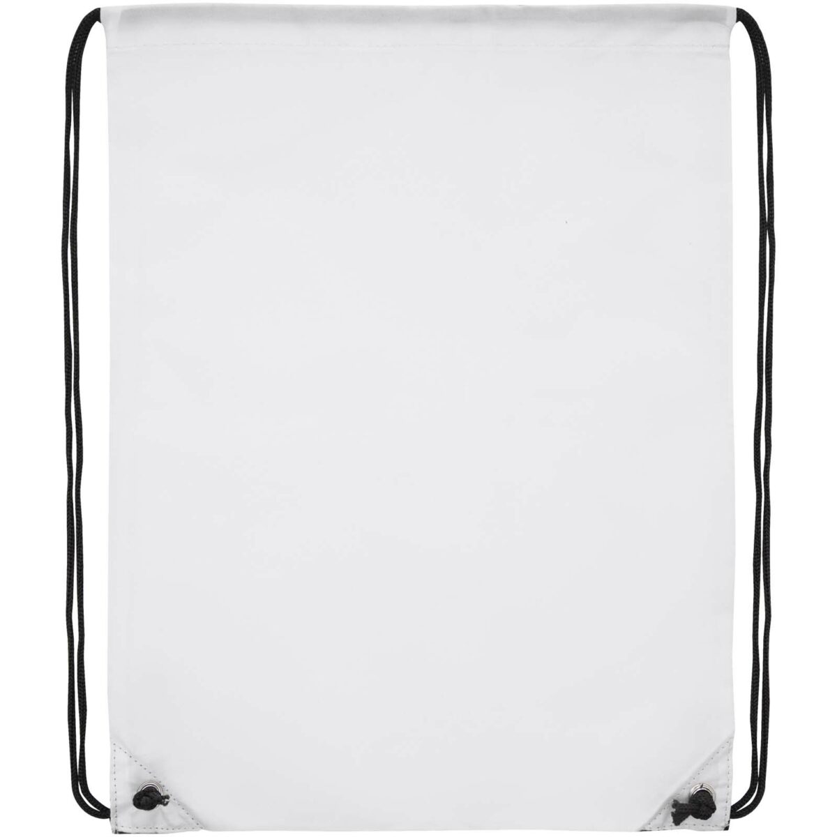 Oriole premium drawstring bag 5L – White back view
