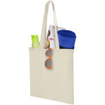 Carolina 100 g/m² cotton tote bag 7L – Natural extra view