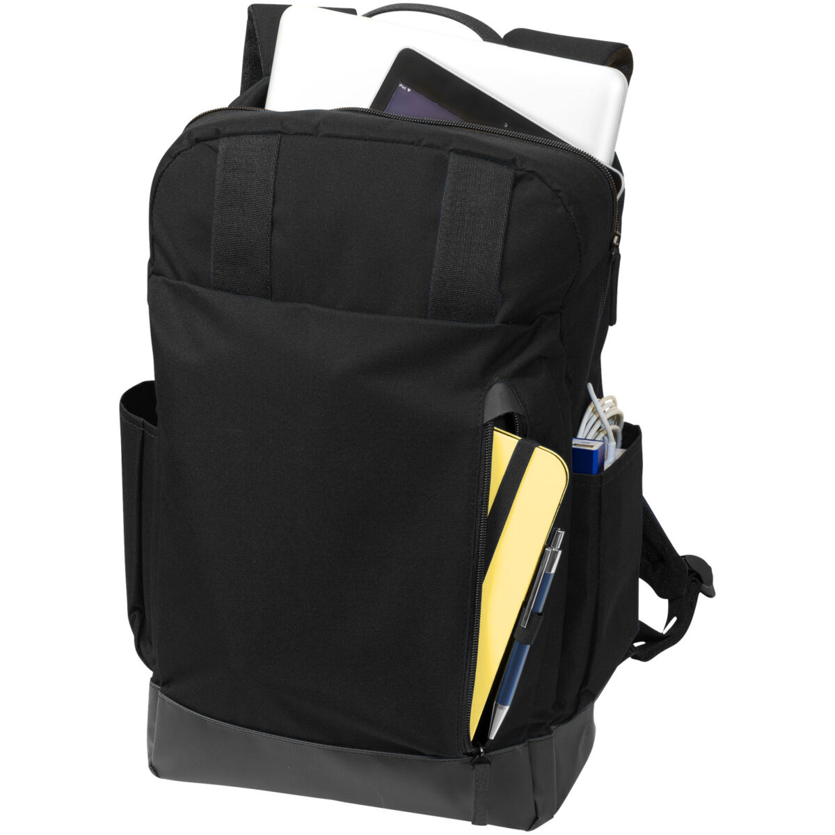 Compu 15.6" laptop backpack 14L – Solid black extra view