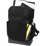Compu 15.6" laptop backpack 14L – Solid black extra view