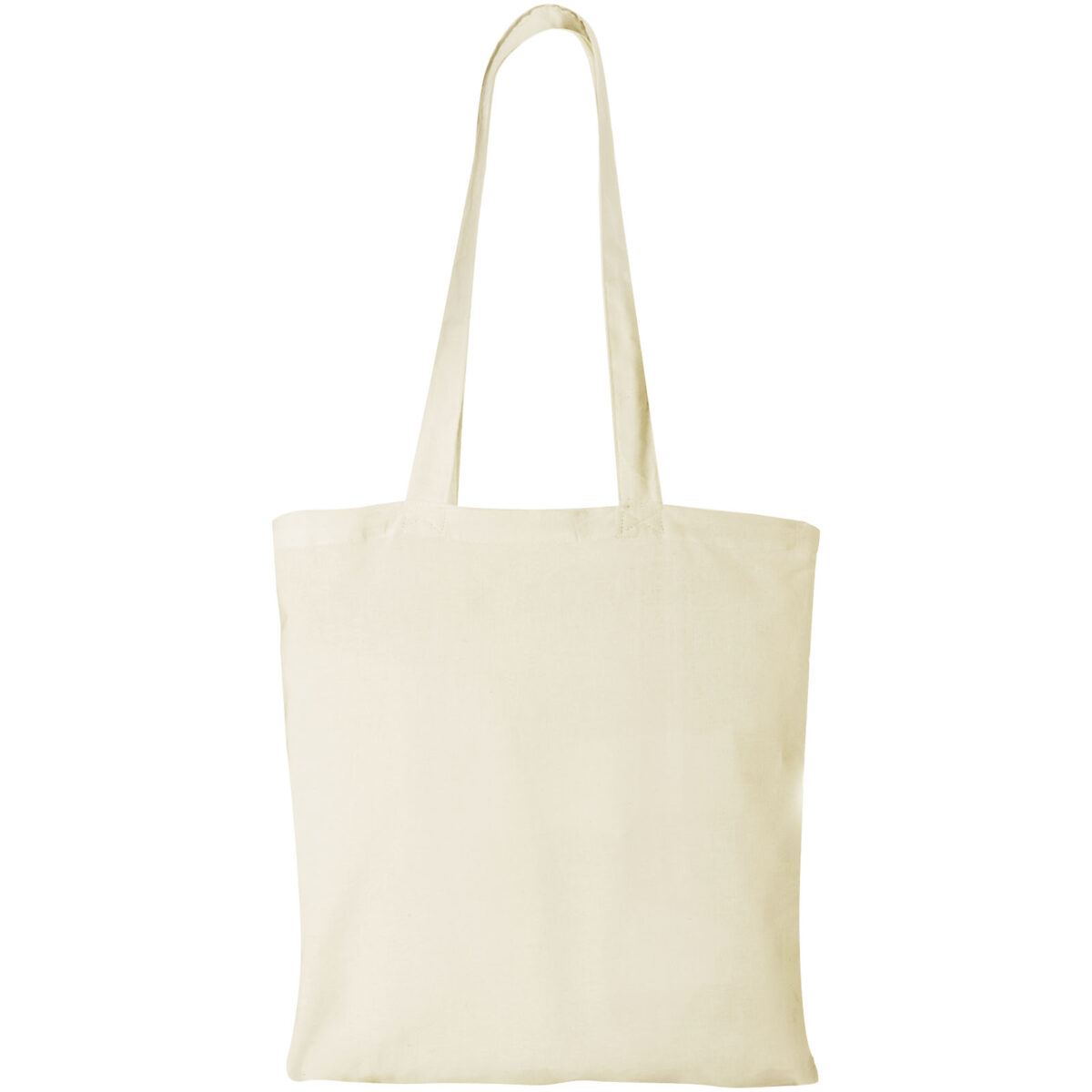 Peru 180 g/m² cotton tote bag 7L – Natural front view