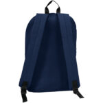 Stratta 15" laptop backpack 15L – Navy back view