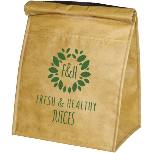Papyrus large cooler bag 6L – Natural with logo