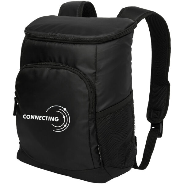 Chillpack 18-can cooler backpack 16L – Black with logo