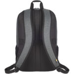 Case Logic Era 15" laptop backpack 23L – Heather grey back view