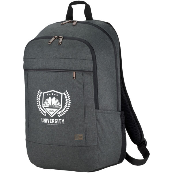 Case Logic Era 15" laptop backpack 23L – Heather grey with logo