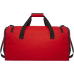 Retrend GRS RPET duffel bag 40L – Red back view