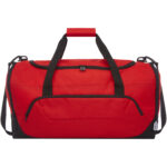 Retrend GRS RPET duffel bag 40L – Red front view