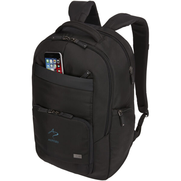 Case Logic Notion 15.6" laptop backpack 25L – Solid black with logo
