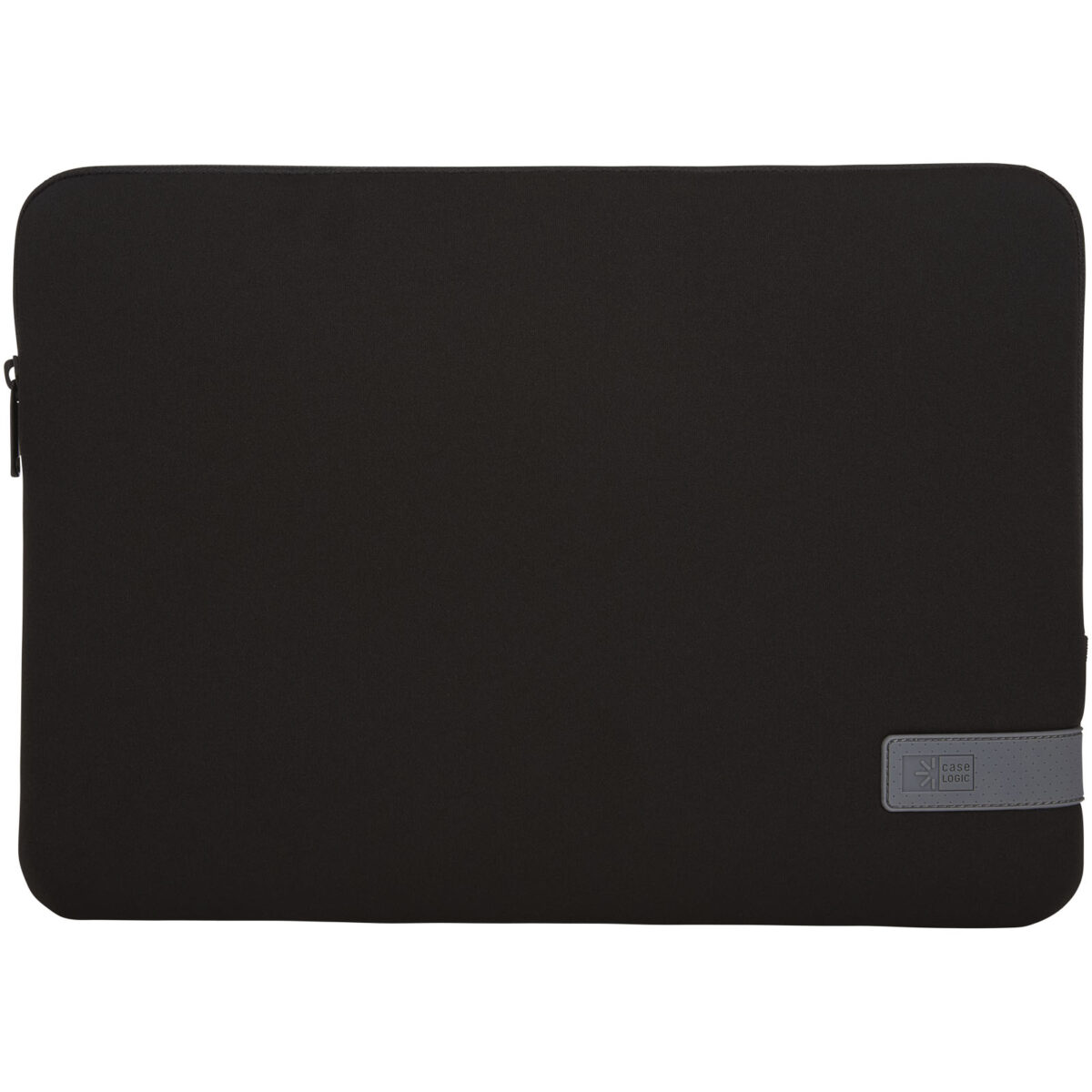 Case Logic Reflect 14" laptop sleeve – Solid black front view