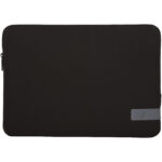 Case Logic Reflect 14" laptop sleeve – Solid black front view