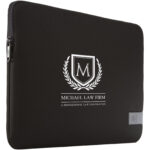 Case Logic Reflect 14" laptop sleeve – Solid black with logo