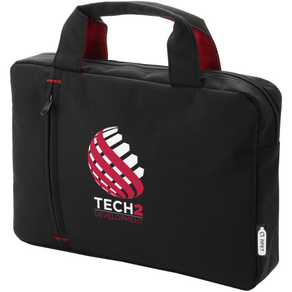 Detroit RPET conference bag 4L – Red with logo