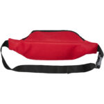 Journey GRS RPET waist bag – Red back view