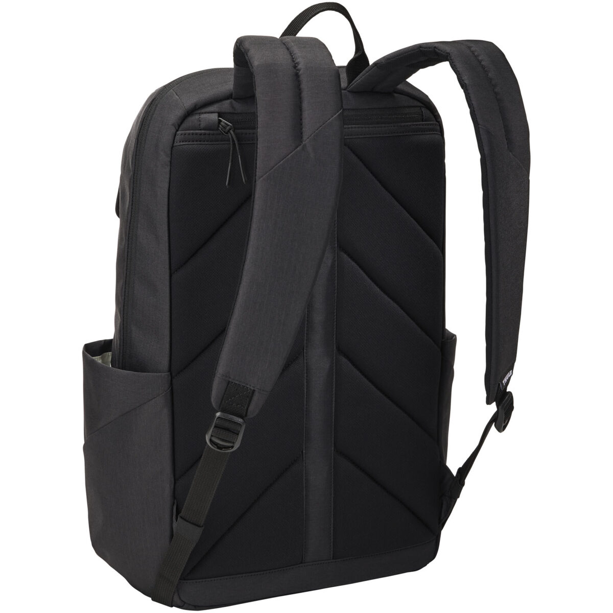 Thule Lithos backpack 20L – Solid black back view