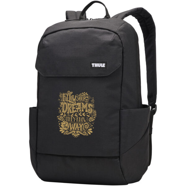 Thule Lithos backpack 20L – Solid black with logo