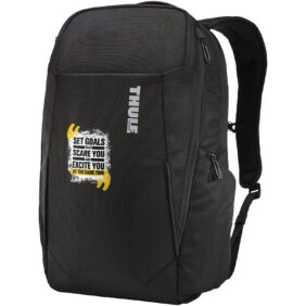 Thule Accent backpack 23L – Solid black with logo