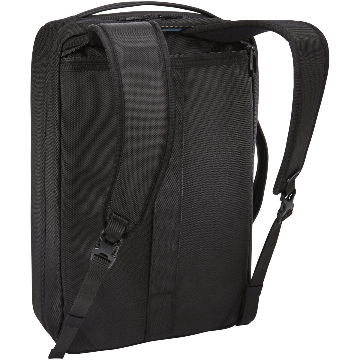 Thule Accent convertible backpack 17L – Solid black back view